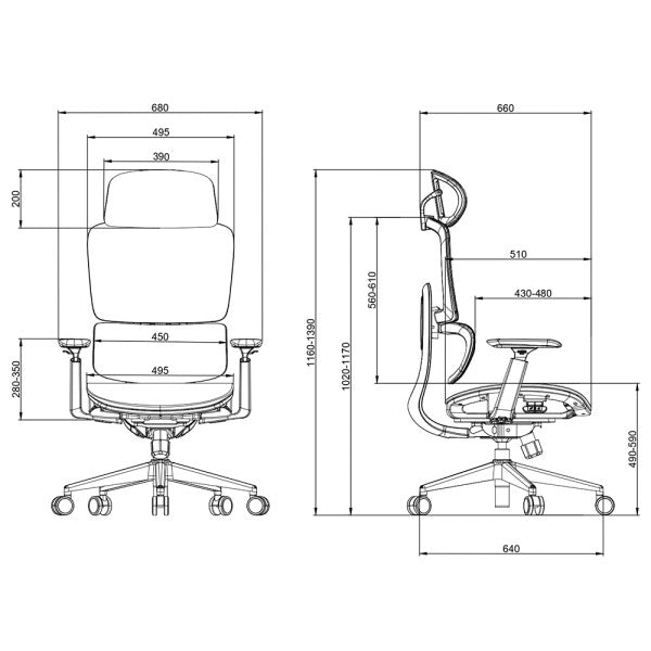 SKILLCHAIRS Ergo Perla SKILLCHAIRS Ergo Perla